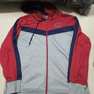 NBA Red and Gray Hoodie